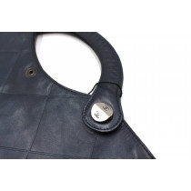 Chanel Cruise Vintage Pelle Blu