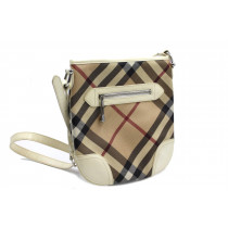 Burberry Tracolla Check Beige