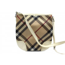 Burberry Tracolla Check Beige