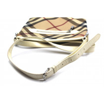 Burberry Tracolla Check Beige