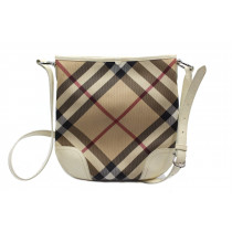 Burberry Tracolla Check Beige