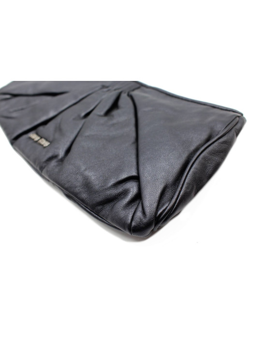 Miu Miu Pochette Pelle Nera