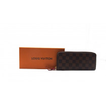 Louis Vuitton Portafoglio Clemence Damier Ebene