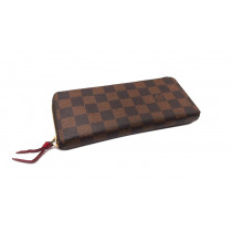 Louis Vuitton Portafoglio Clemence Damier Ebene