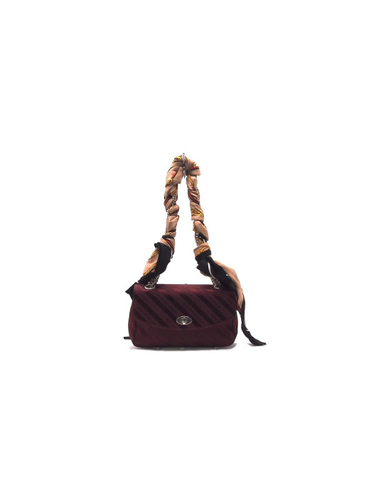 Balenciaga Pochette Raso Bordeaux