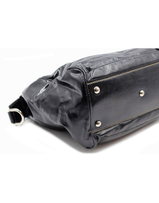 Gucci Bauletto Crystal Nero