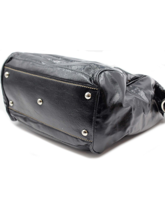 Gucci Bauletto Crystal Nero