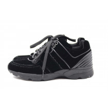 Chanel Sneakers Velluto Nero