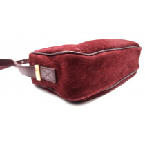 Saint Laurent Camera Bag Scamoscita Bordeaux
