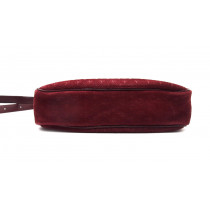 Saint Laurent Camera Bag Scamoscita Bordeaux