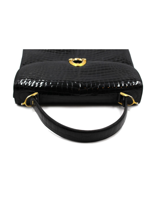 Celine Shopping Pelle Cocco Nera