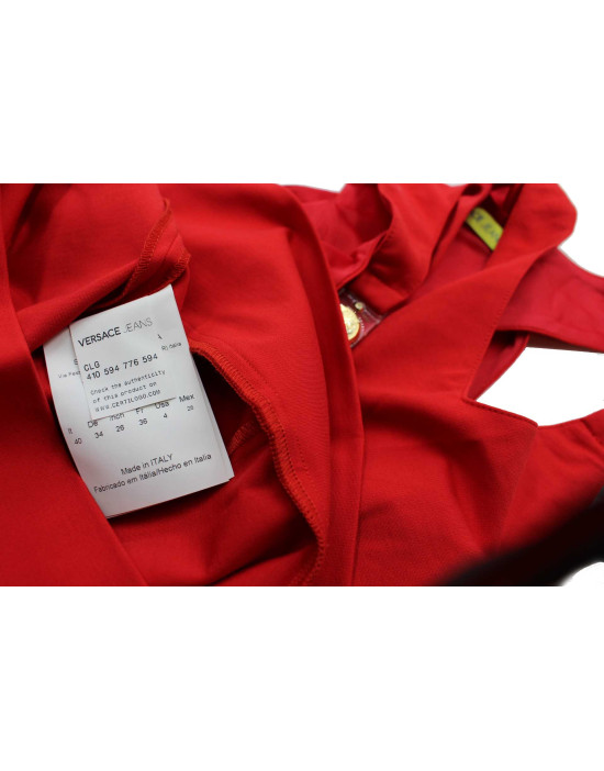 Versace Abito Rosso