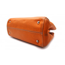 Tod's Shopping Pelle Arancio