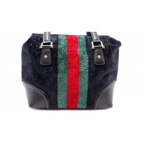 Gucci Bauletto Boston Velluto Nero