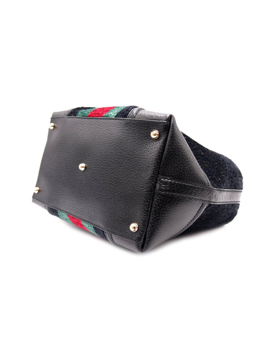 Gucci Bauletto Boston Velluto Nero