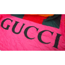 Gucci Sciarpa Maxi Logo Rosa