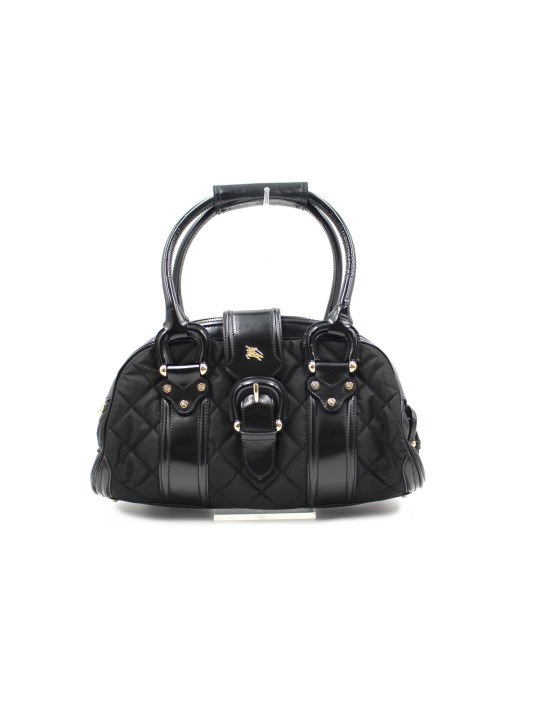 Burberry Shopping Tela Nera