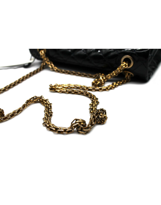 Chanel 2.55 double Reissue Vernis Blu