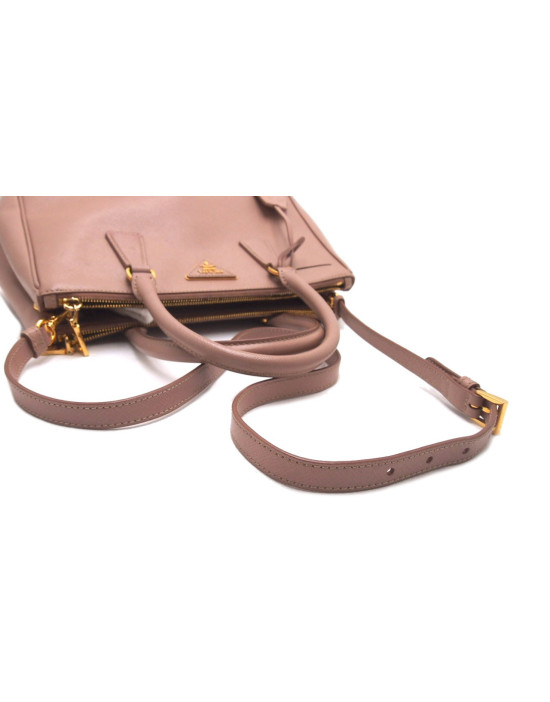 Prada Galleria Leder Puderrosa