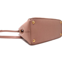Prada Galleria Leder Puderrosa