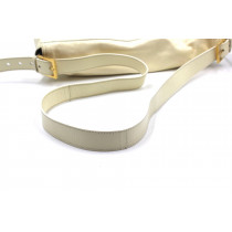 Fendi Maxi Baguette Vernis Bianca