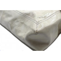 Fendi Maxi Baguette Vernis Bianca