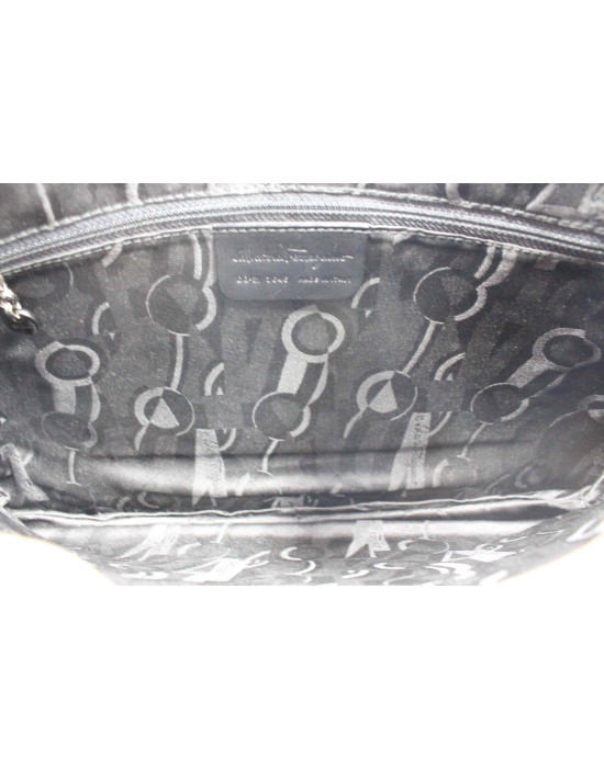 Ferragamo Shopping Scamosciata Marrone