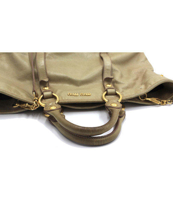 Miu Miu Shopper beige