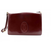 Cartier Portadocumenti Pelle Bordeaux