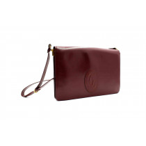 Cartier Portadocumenti Pelle Bordeaux