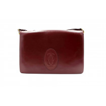 Cartier Portadocumenti Pelle Bordeaux