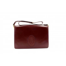 Cartier Portadocumenti Pelle Bordeaux