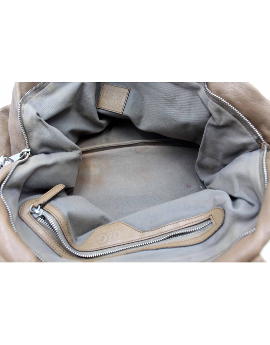 Dolce & Gabbana Isotta Pelle Beige