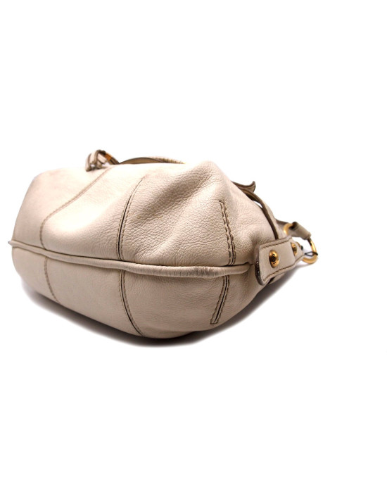 Tod's Shopping Pelle Avorio