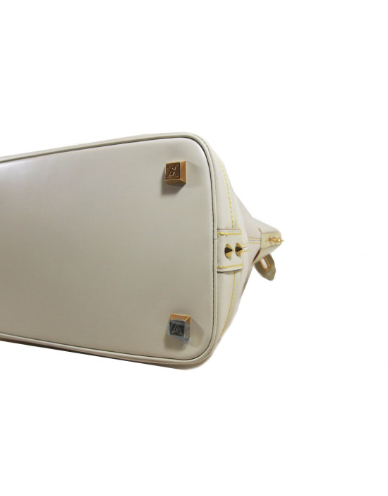 Louis Vuitton Lockit Vertical Pelle Bianca