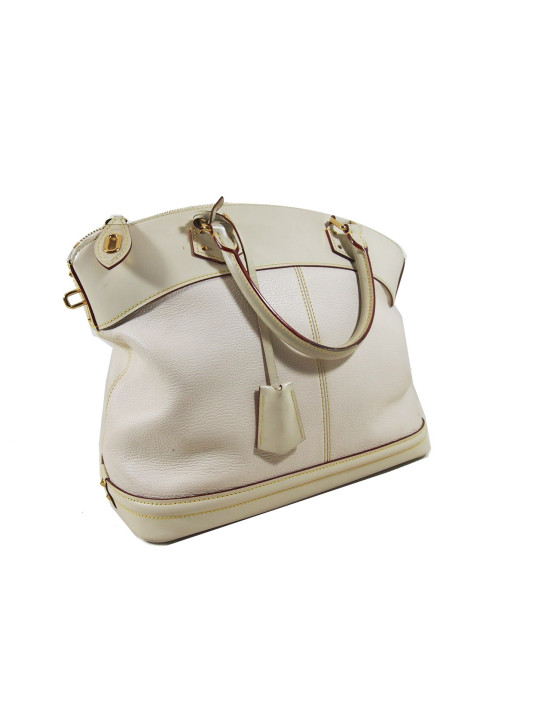 Louis Vuitton Lockit Vertical Pelle Bianca