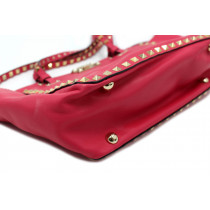 Valentino Rockstud Small Tote Pelle Rosa