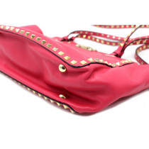 Valentino Rockstud Small Tote Pelle Rosa