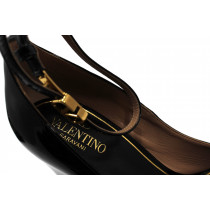 Valentino Pumps Tan-Go Pelle Nera