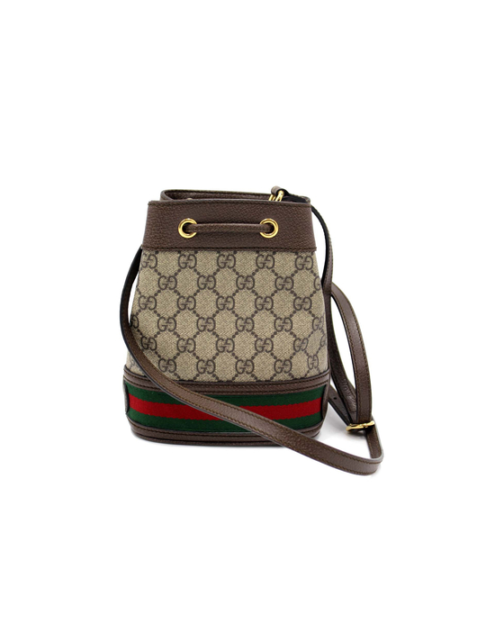 Gucci Ophidia Mini Secchiello GG Beige