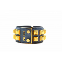 Prada Bracciale Saffiano Blu