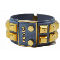 Prada Bracciale Saffiano Blu