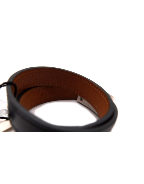 Hermes Bracciale Double Pelle Nera