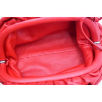 Bottega Veneta Pouch Pelle Rossa