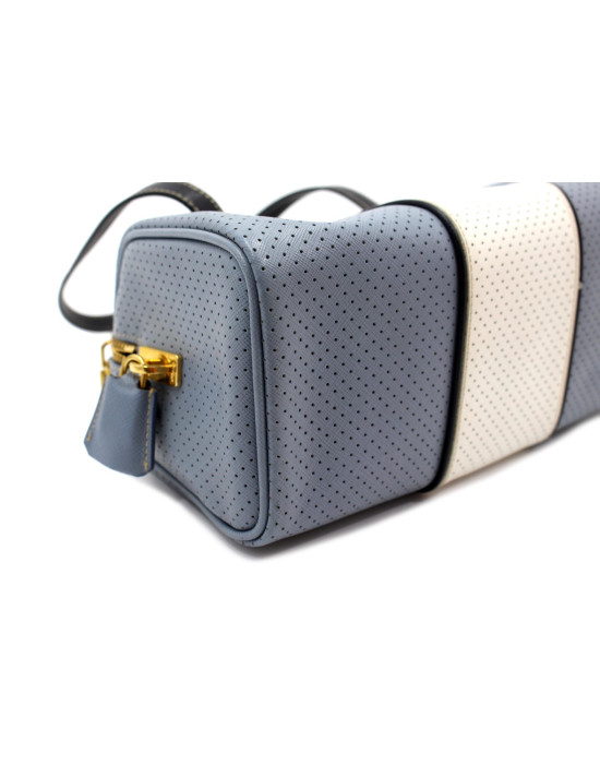 Prada Bauletto Bianco e Azzurro