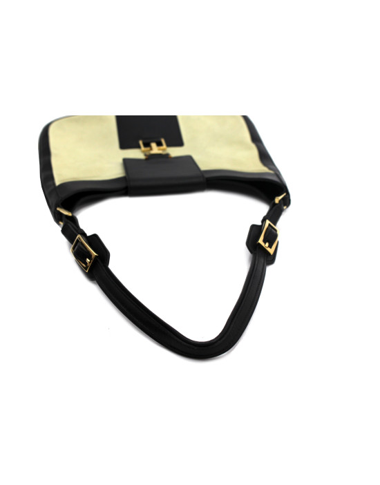 Gucci Hobo Cremeweißes Leder