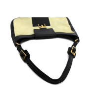 구찌 호보 크림 가죽