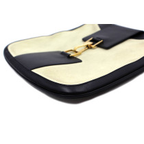 Gucci Hobo Cremeweißes Leder