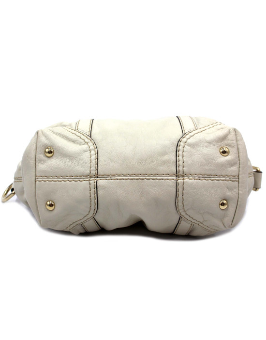 Gucci Shopping Pelle Panna