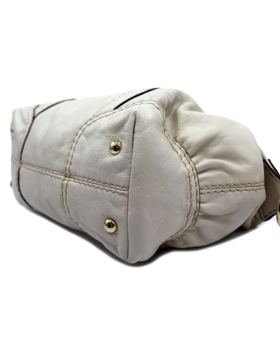 Gucci Shopping Pelle Panna